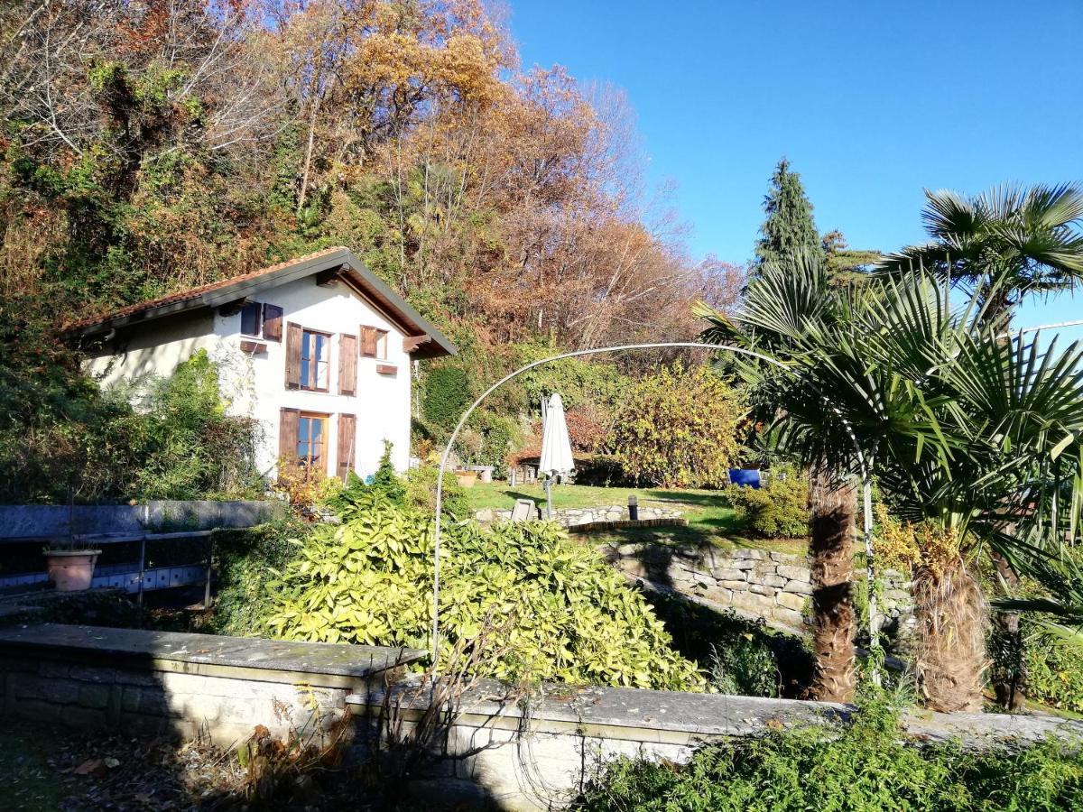 Romantica Casetta Nel Verde Con Vista Sul Lago Belgirate Buitenkant foto